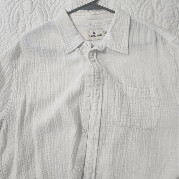The Normal Brand short sleeve button up - Picture 1 of 2